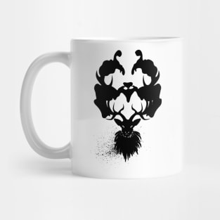 Rorschach stag Mug